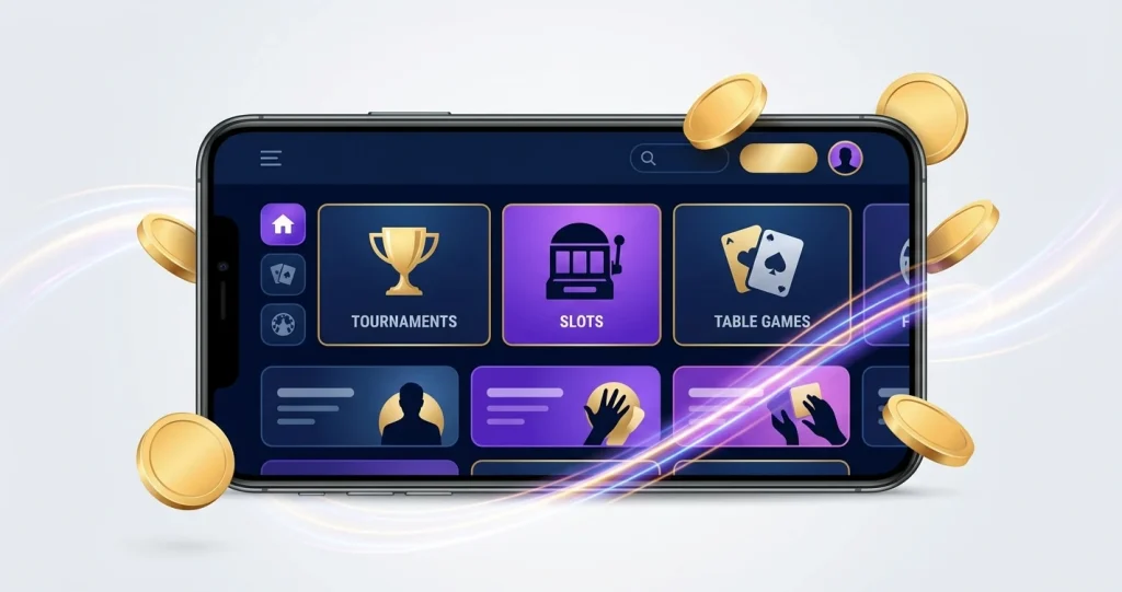 Current iPAY9 games lobby showing real casino categories or provider tiles